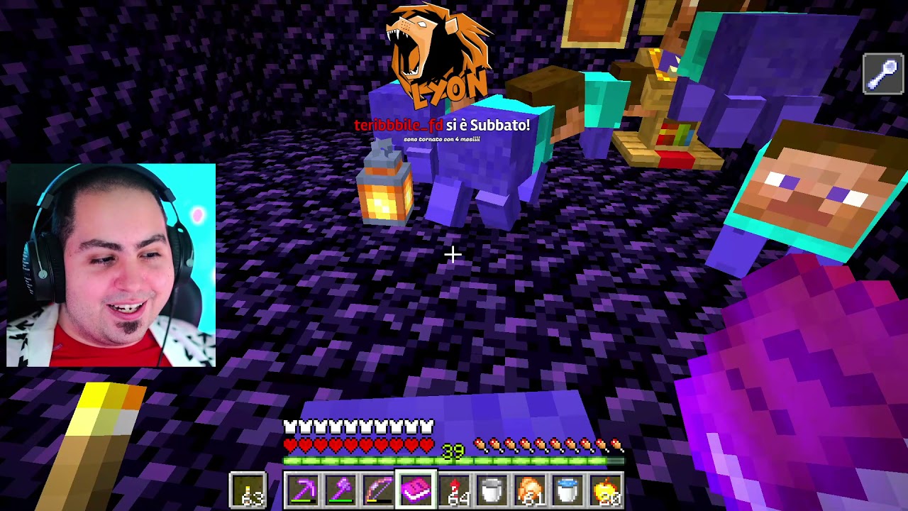 LYON LIVE COMPLETA MINECRAFT: PARLIAMO FACCIA A FACCIA CON IL RAPITORE| LIVE 04-05