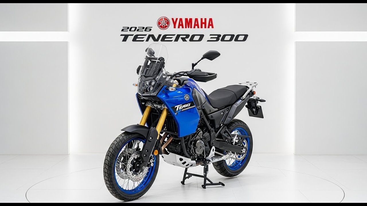 Представлен Yamaha Tenere 300 2026 года! — Самый лёгкий и умный мотоцикл для активного отдыха, ко...