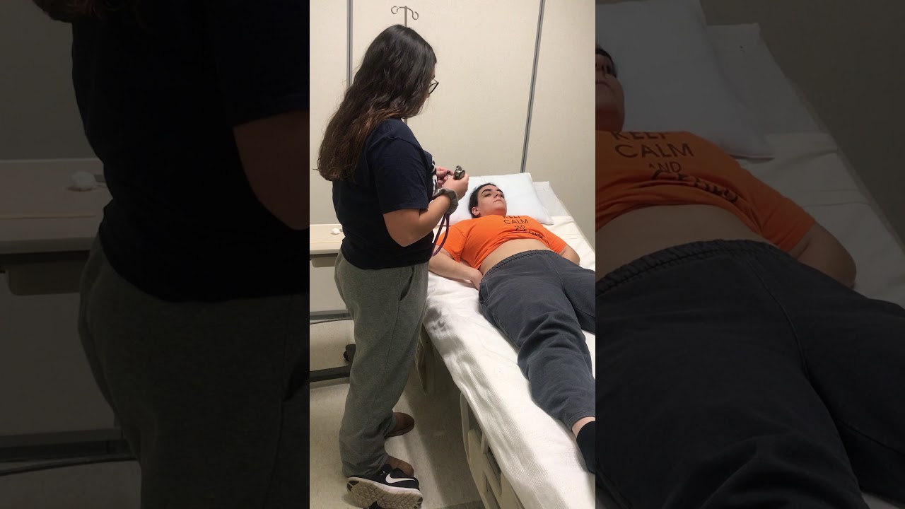 Final head to toe physical assessment