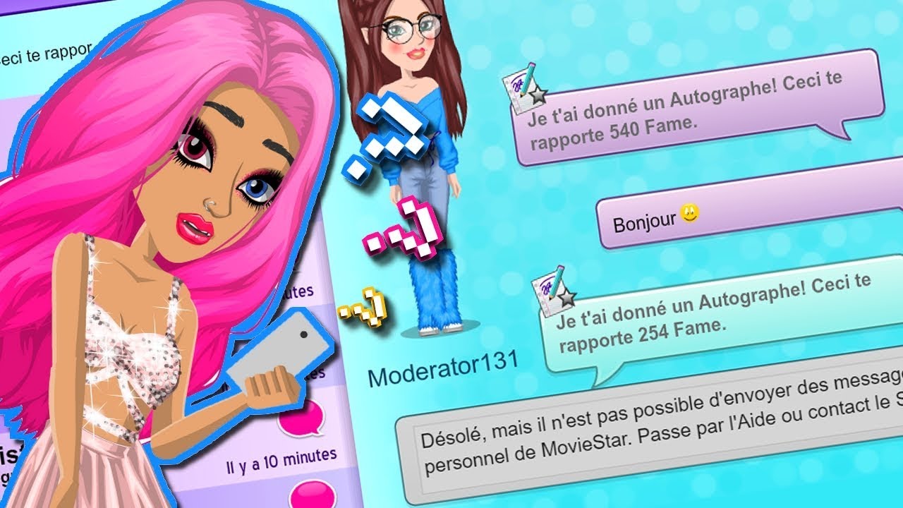 JE PARLE A UNE MODÉRATRICE SUR MSP