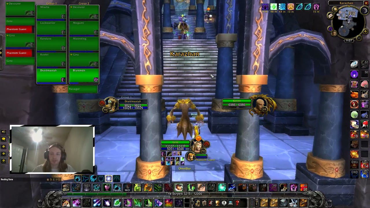 WoW: TBC - Level 70 Resto Druid - Karazhan