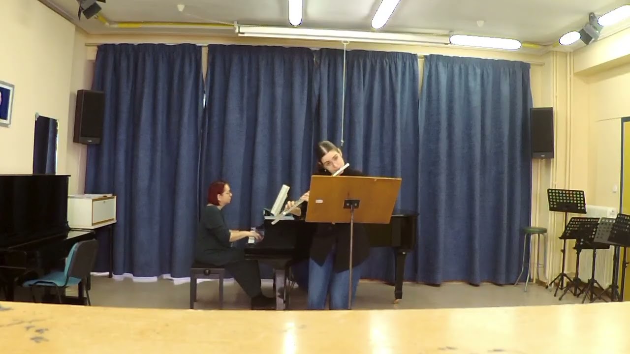 J.S. Bach Flute sonata in E major BWV 1035