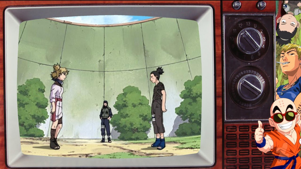 SHIKAMARU VS TEMARI, examen CHUNNIN (VOSTFR/JAP)