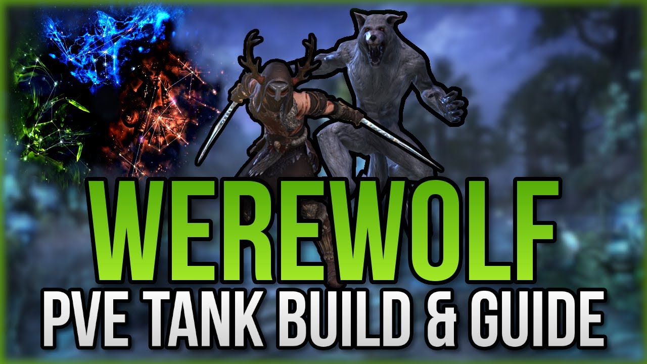 🛡️🐺 ESO - PvE Werewolf Tank Build & Guide | Sets, Skills, CP | Ascending Tide