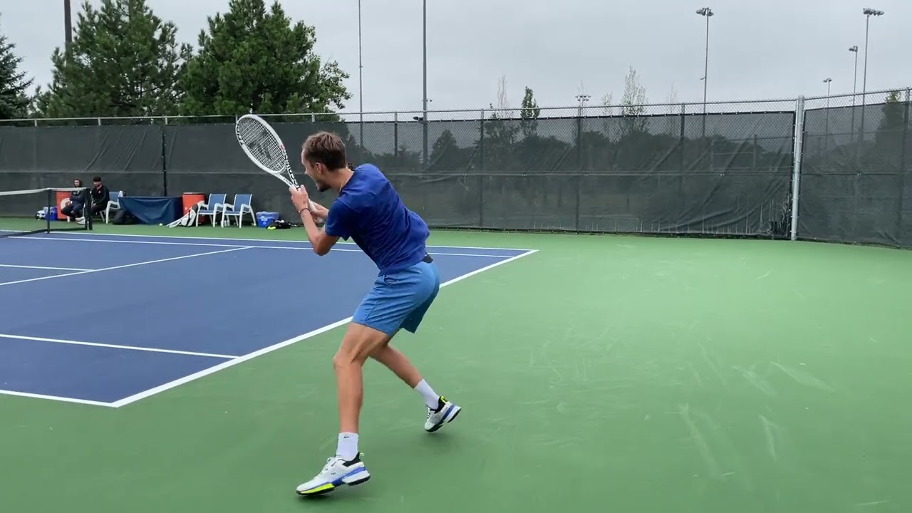 Daniil Medvedev practice in Montreal 2022 | National Bank Open Canada