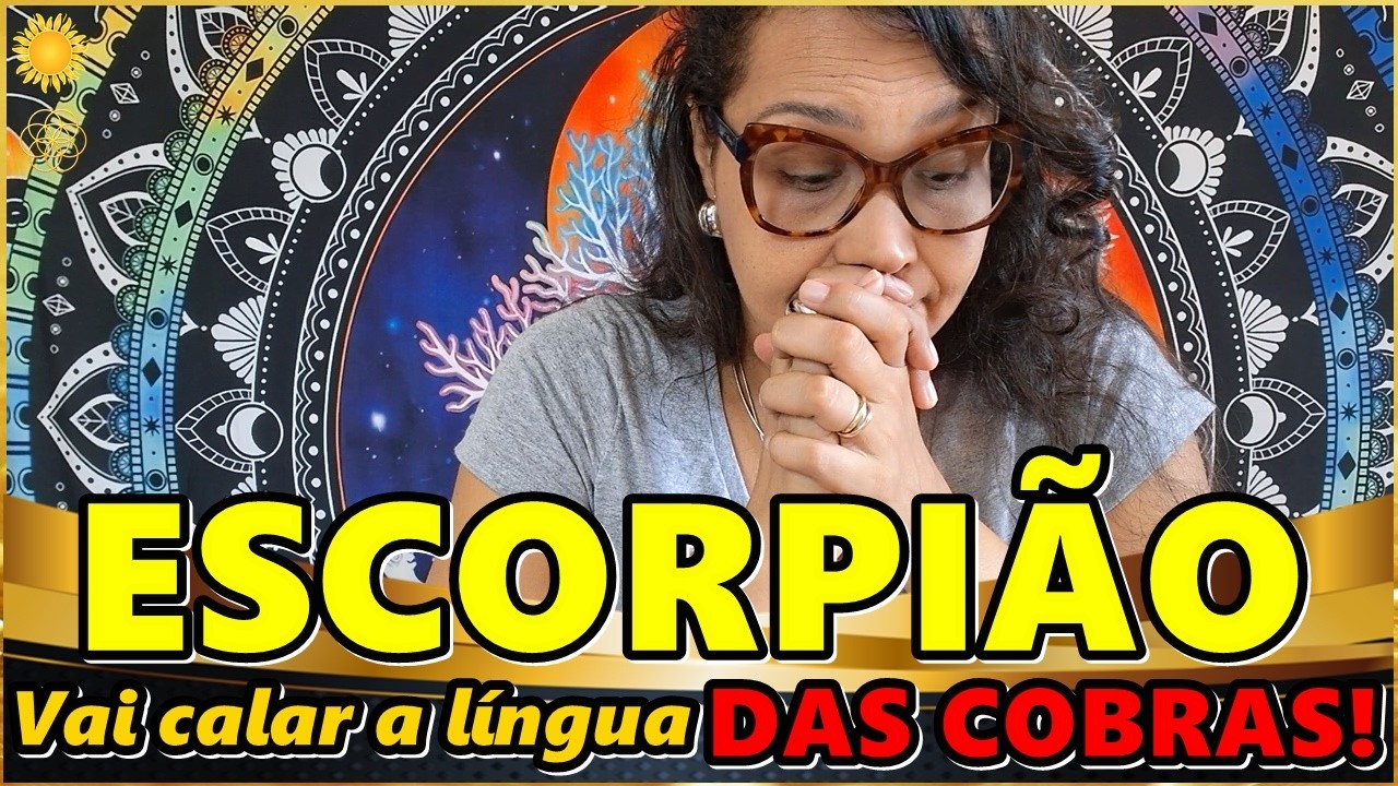 ESCORPI&Atilde;O ♏️ VOC&Ecirc; N&Atilde;O MERECIA passar por isso mas a JUSTI&Ccedil;A SER&Aacute; FEITA AGORA! OLHO POR OLHO... 
