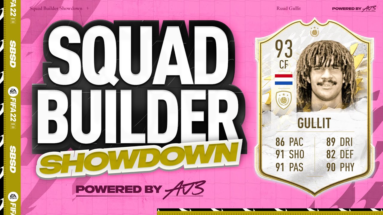 FIFA 22 Squad Builder Showdown!!! PRIME RUUD GULLIT!!!