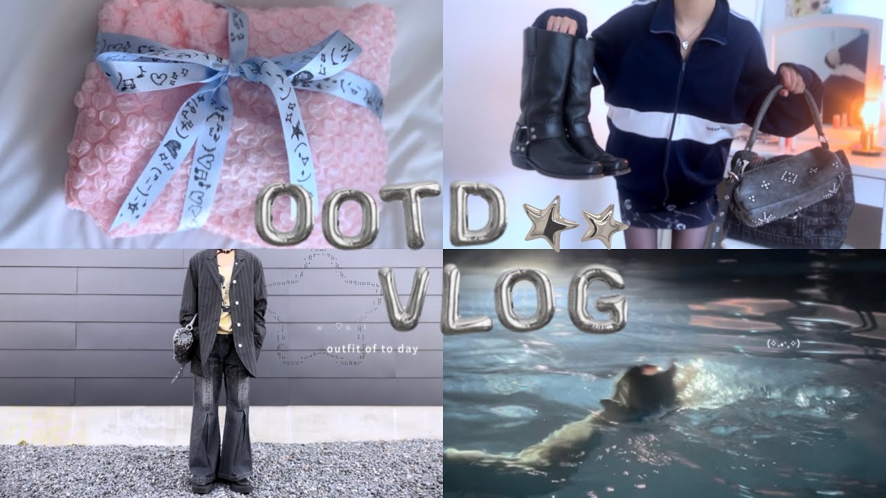 【OOTD 3days】海に行ったりショッピングをしたりお洋服をリメイクしたり、ラブリーな日々♡