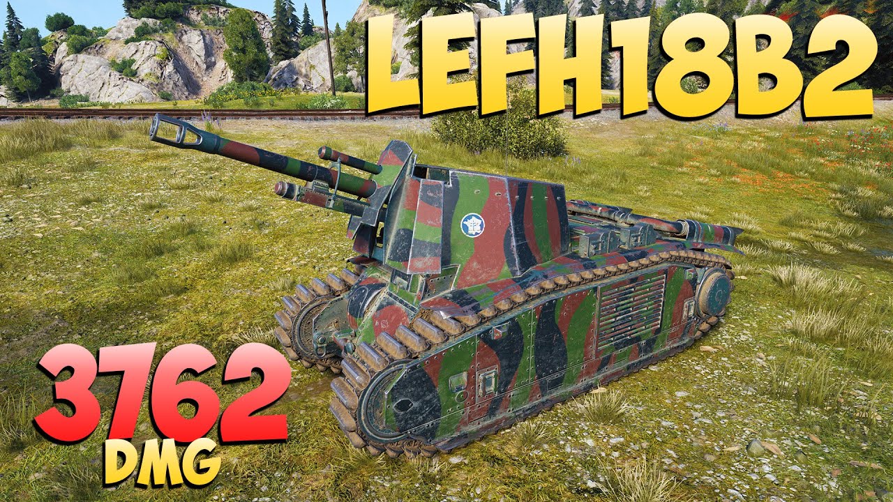 leFH18B2 - 5 Kills 3.7K DMG - Интенсивный! - Мир Танков