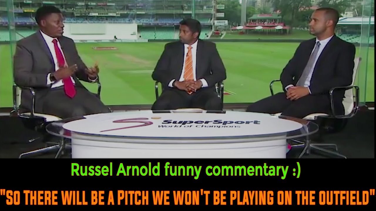 Russel Arnold Funny Commentary -