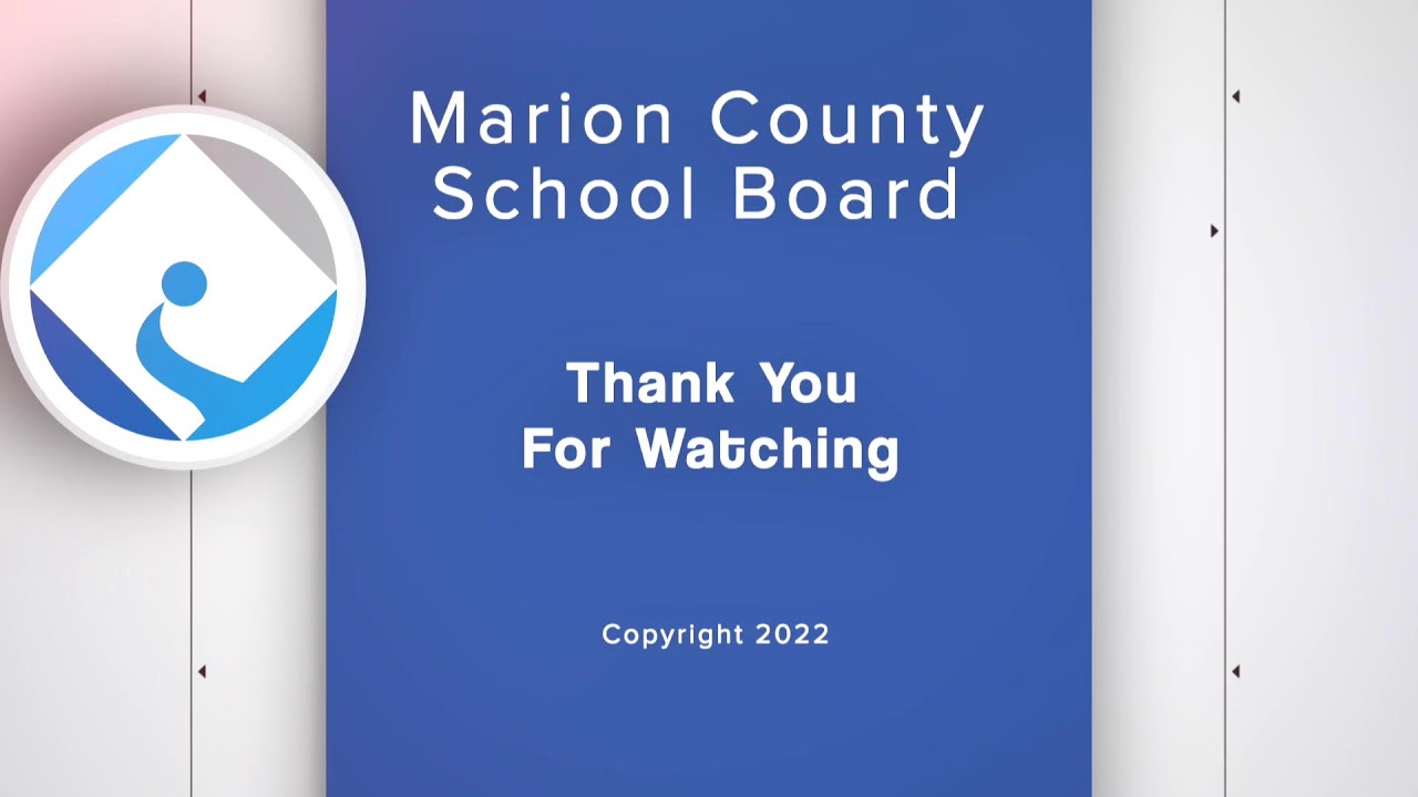Marion County School Board Work Session, October 20th, 2022
