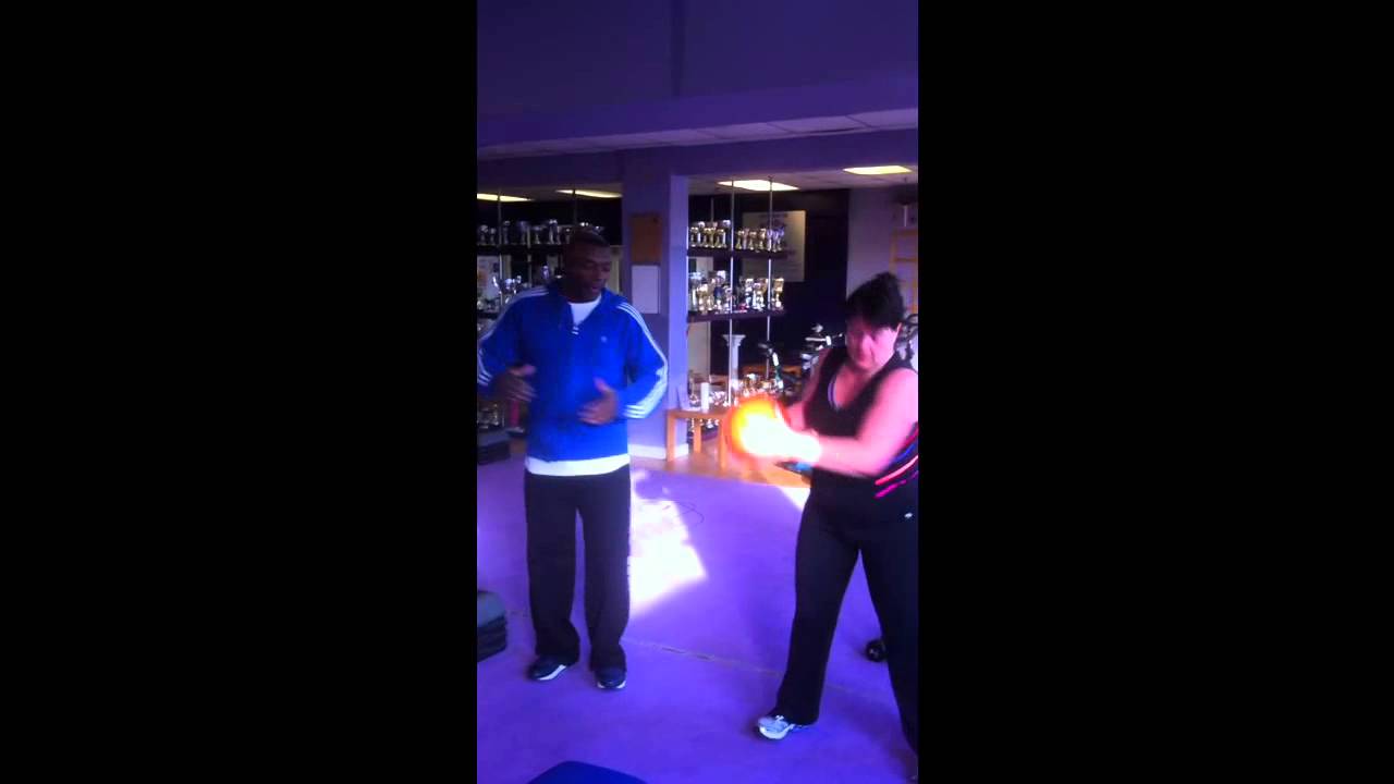 Personal Training session; taken by Phil Allen at Body-Focus