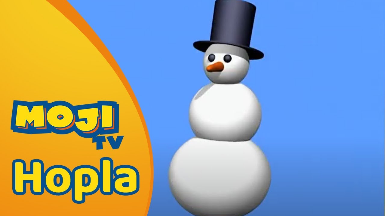 EEN SNEEUWPOP IN DE LUCHT ☃️ | HOPLA 🐇 | Nederlandse Kinderseries | MojiTV