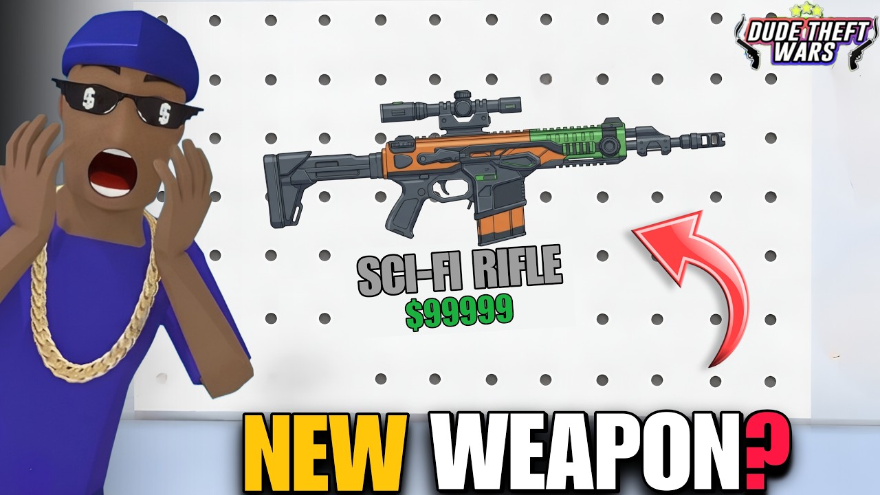 NEW WEAPON in Dude Theft Wars 🔫🔥