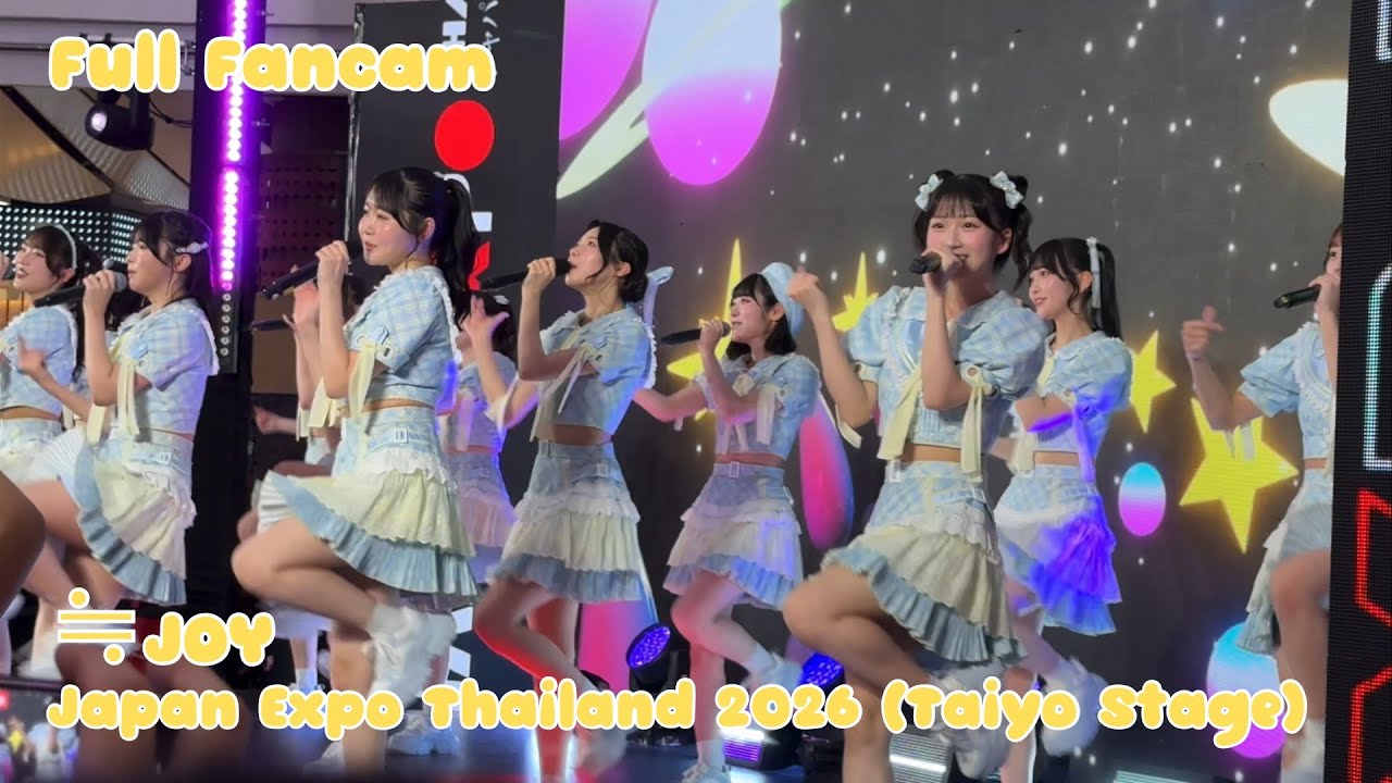 [Full Fancam] ≒JOY [4K 60FPS] 20260208 @Japan Expo Thailand 2026 (Taiyo Stage) , Central World