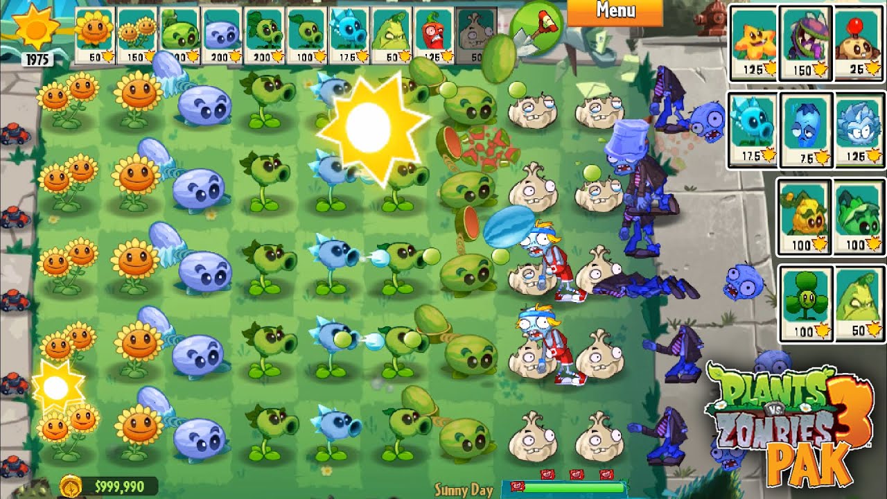 (Gameplay+Link) Plants vs Zombies 3 PAK v1.0.25.2 | Game NHP