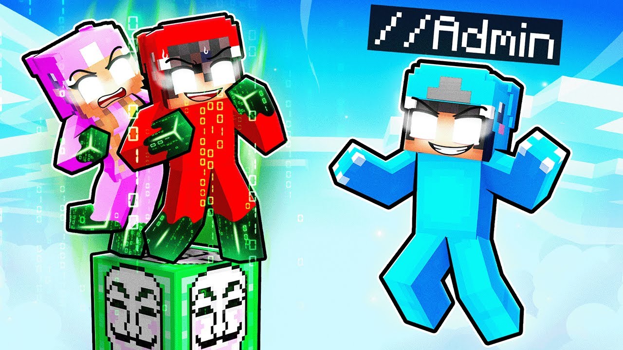 Using ADMIN COMMANDS on a HACKER ONLY One Block!