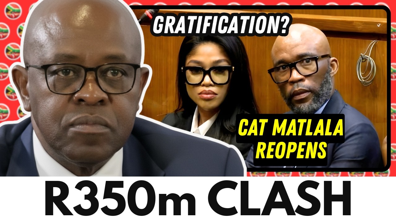 CAT MATLALA RE-OPENS: R350m SAPS Tender 'Gratification' Clash, Madlanga Unconvinced