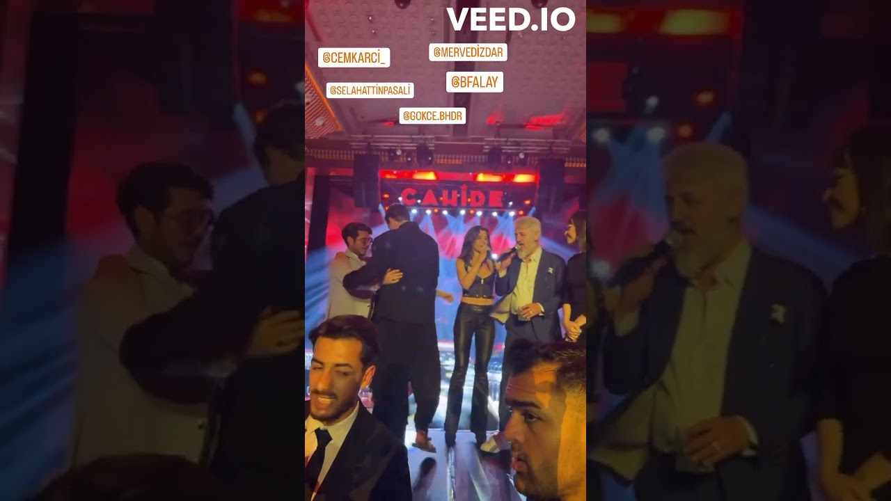 Ömer dizisi veda gecesi tüm oyuncular şarkılar söyledi dans etti 💗💗