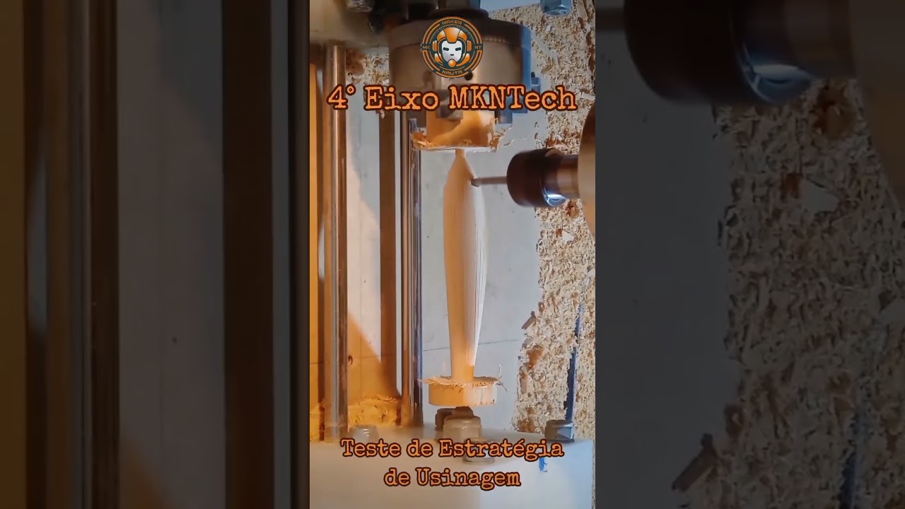 4° Eixo MKNTech - Nova Estratégia de Usinagem Angular