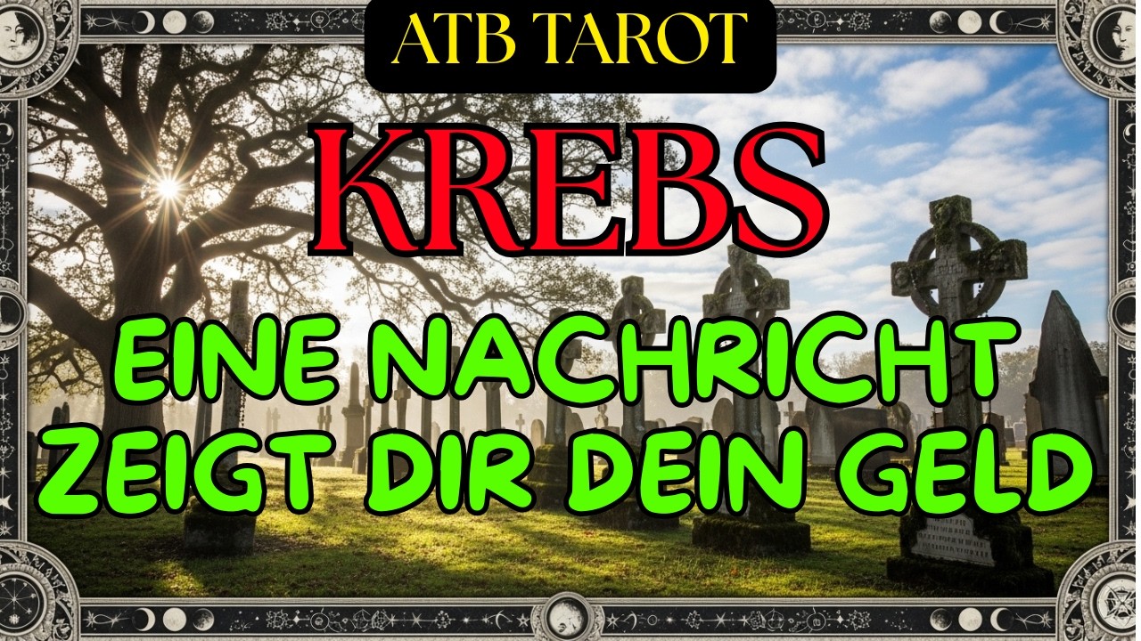 KREBS: EIN FAMILIENBRIEF ENTHÜLLT VERBORGENES GELD IN DEINEM SCHICKSAL...