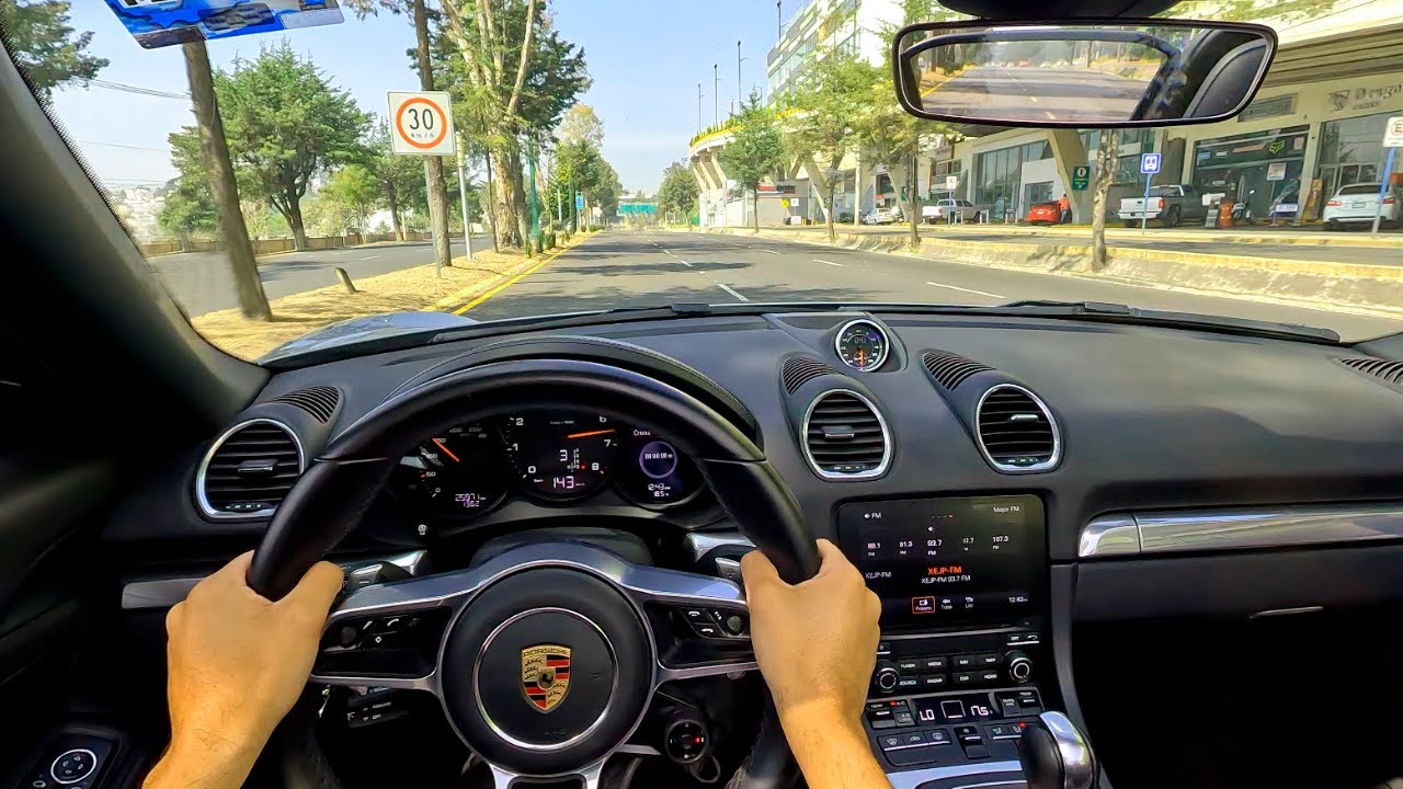 Porsche 718 Boxster 2020 / POV 4K Test Drive