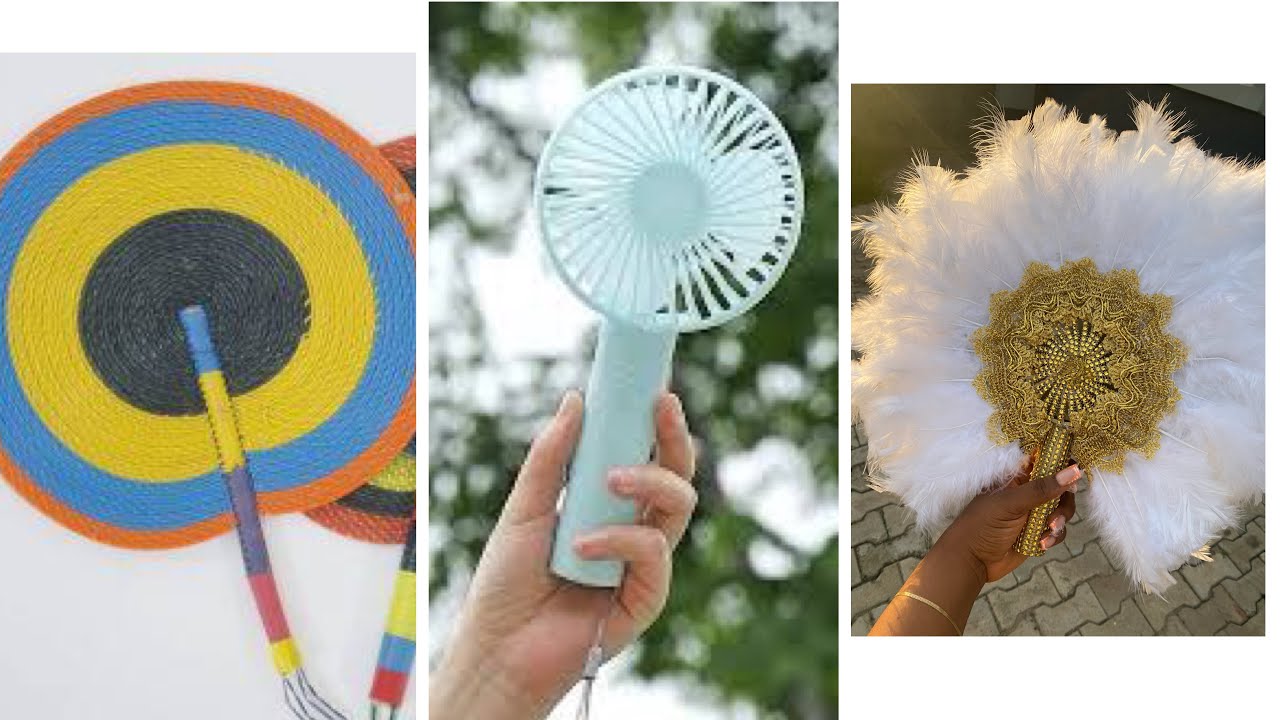 How to make bridal rechargeable hand fan