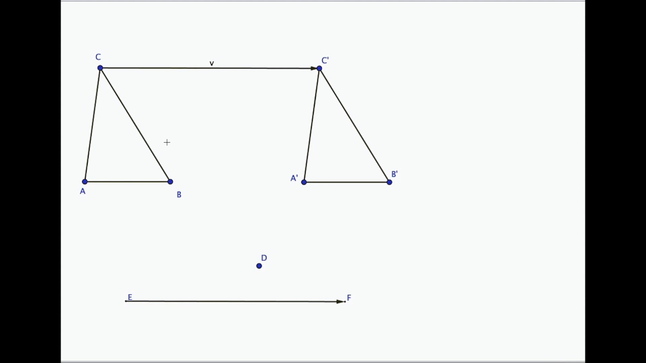 Vecteurs avec Geogebra