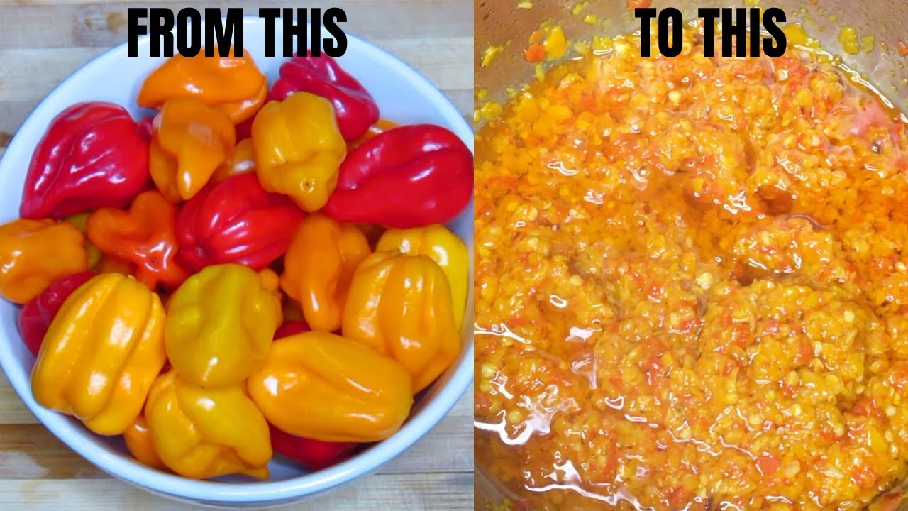 How to make HOT CHILI - Recette de piment à l'africaine (C'EST FORT) 🥵🌶🔥🔥