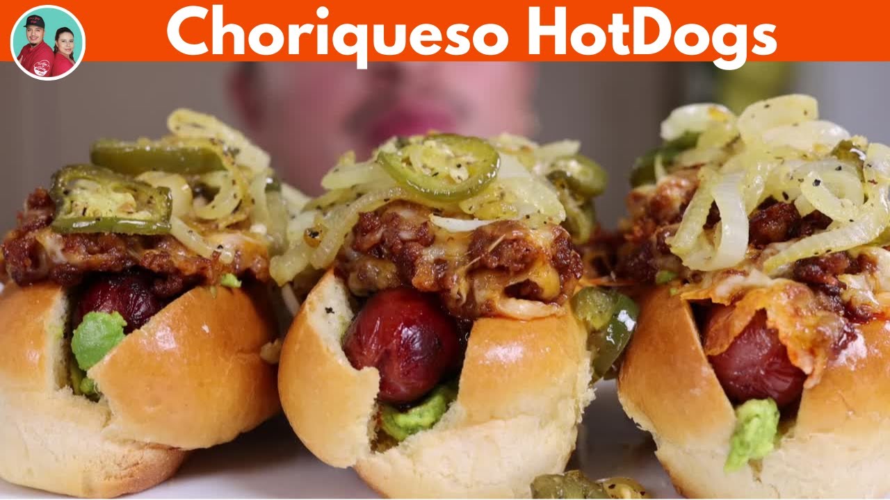 CHORIQUESO HOTDOGS! RECETA
