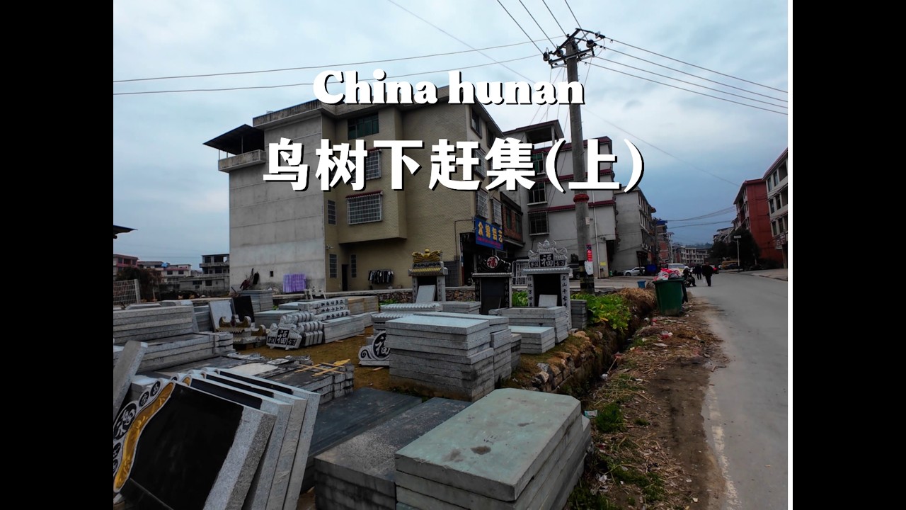 去隆回鸟树下赶集的路上 (上) · 乡村漫步Road to the Village Market: Bird Tree Down, Hunan (Part 1) · Rural Walk