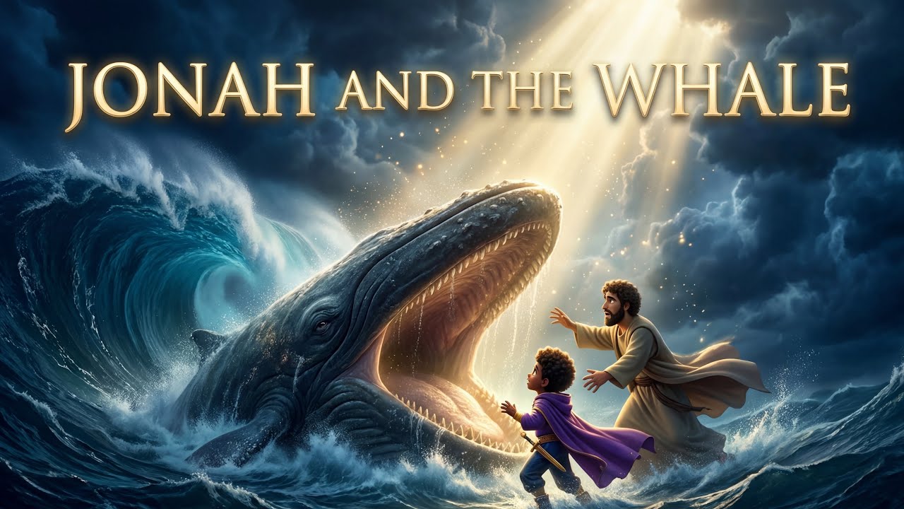 Jonah and the Whale | Bible Stories for Kids (You Can’t Run From God)