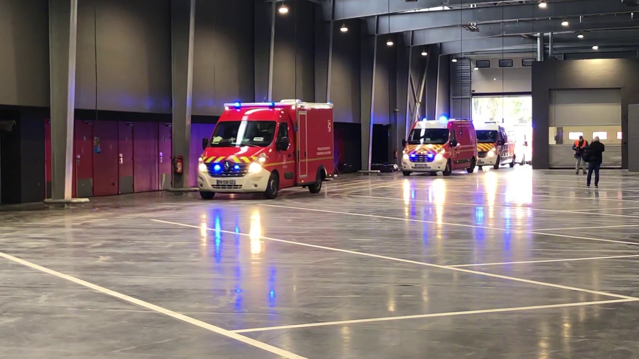 Les sapeurs-pompiers de cambrai int&egrave;grent leur nouvelle caserne
