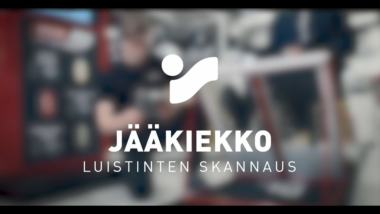 J&auml;&auml;kiekko - Luistinten skannaus