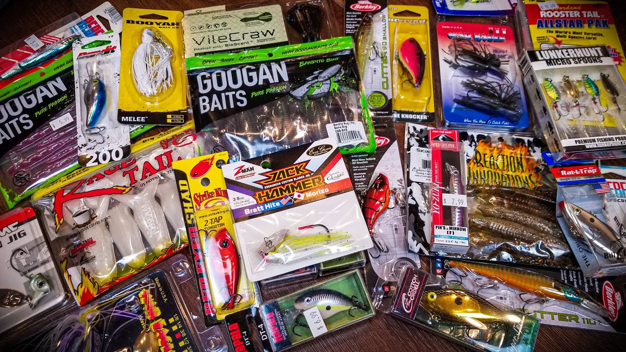 CHEAP Fishing Lures - I RAIDED the Store! (Tackle Unboxing)