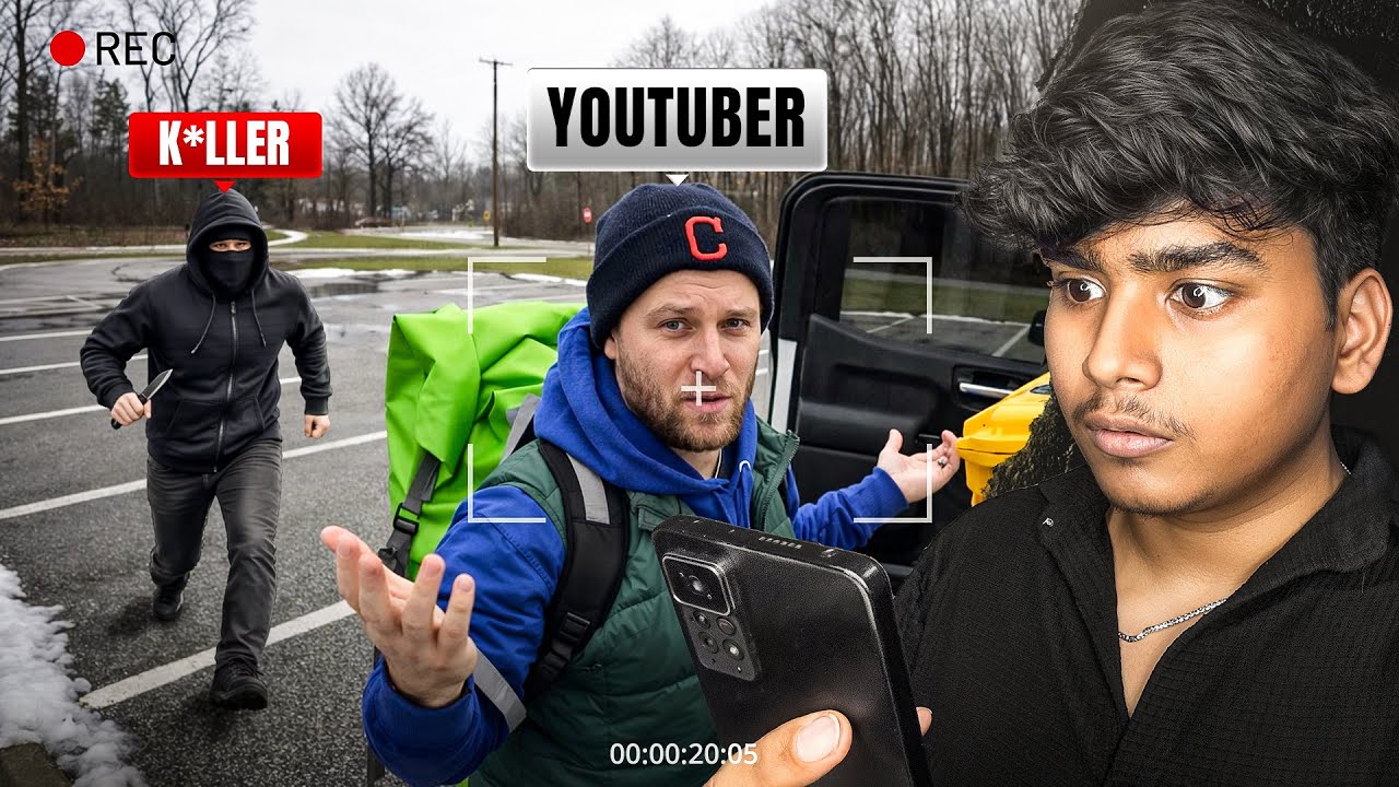 Reacting to pscho k*llers enter on vlog videos unexpectedly