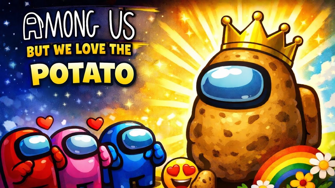 THE POTATO HAS ROIDS????? (Among Us Funny Moments)
