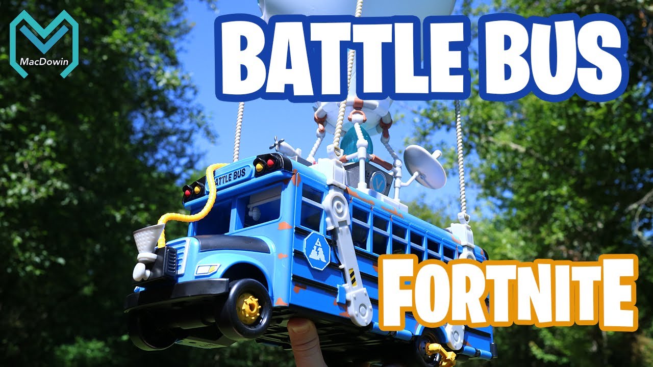 *NEW FORTNITE BATTLE BUS 2020* | Action Figure Review | Jazwares Fortnite