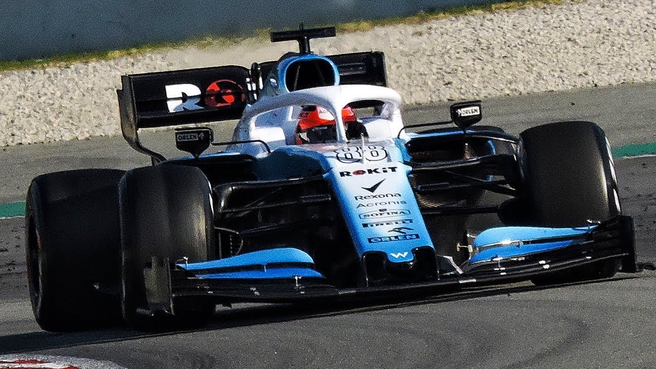 Williams Racing FW42 On Track | F1 2019 Pre Season Testing | FullGasMedia