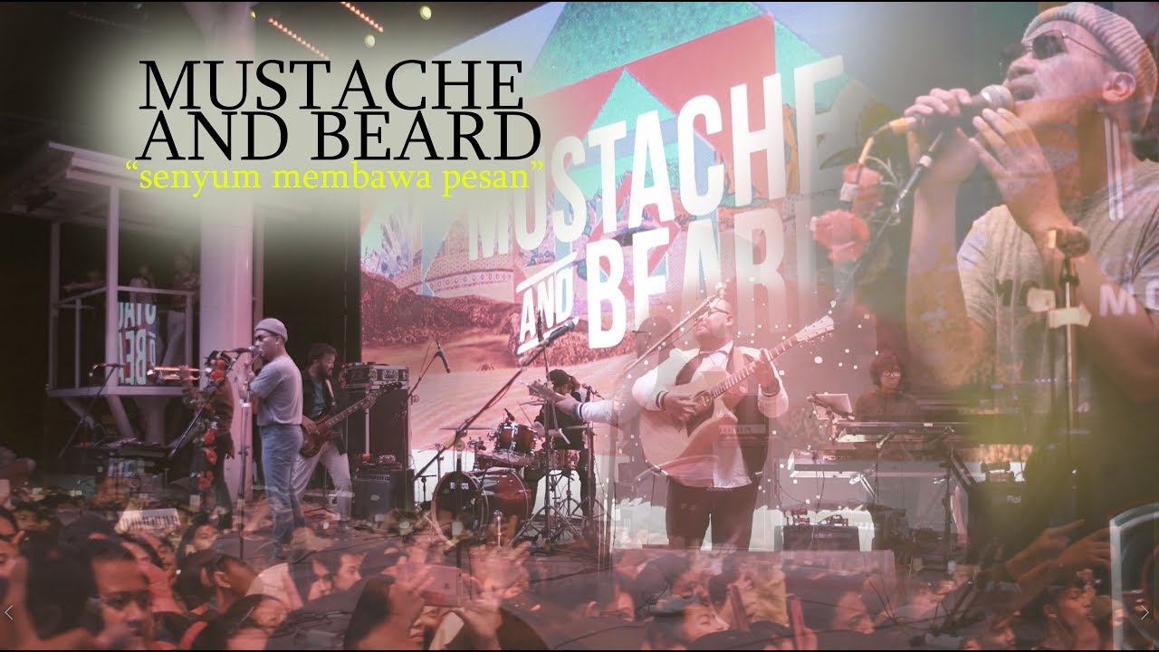 MUSTACHE AND BEARD - SENYUM MEMBAWA PESAN (Live at Senja Syahdu Tiga Ardan Radio Bandung 105,9FM)