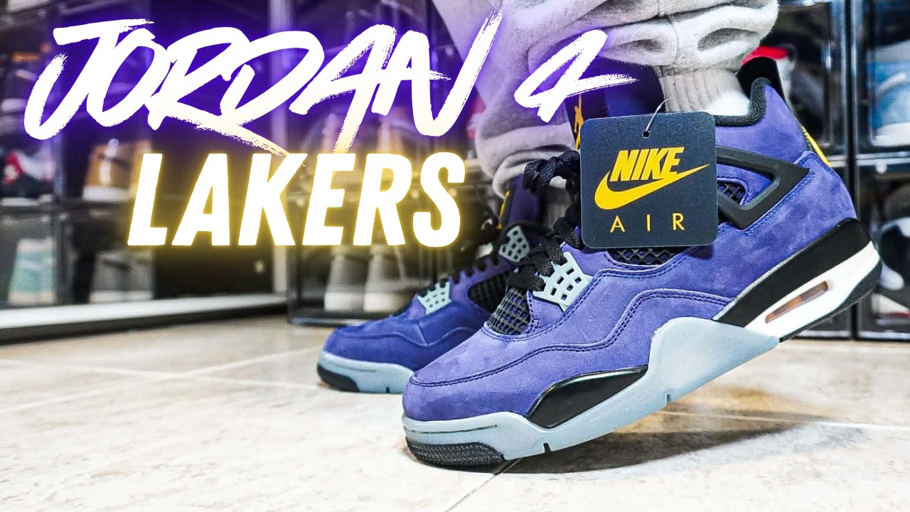 JORDAN 4 LAKERS (Lake Show) Full Early Review: Quality, Sizing, and On Feet - Are They Worth It?