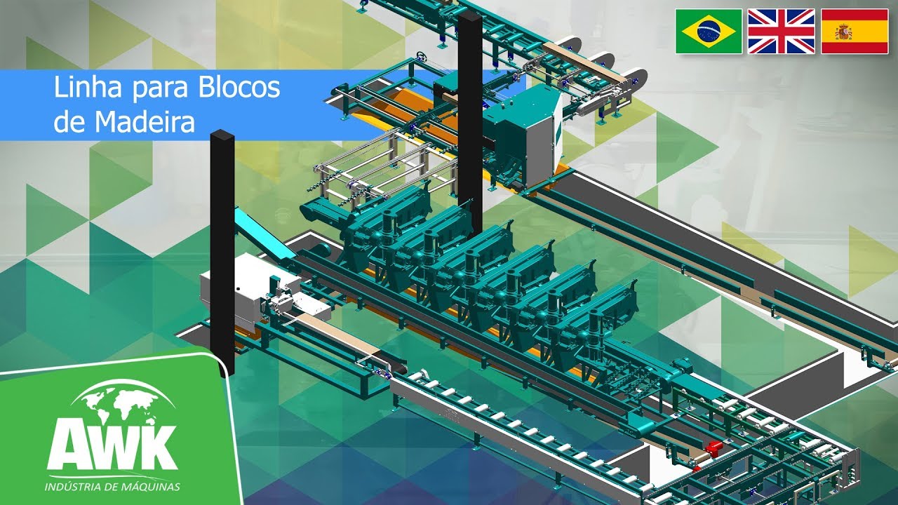 Linha para Blocos - AWK