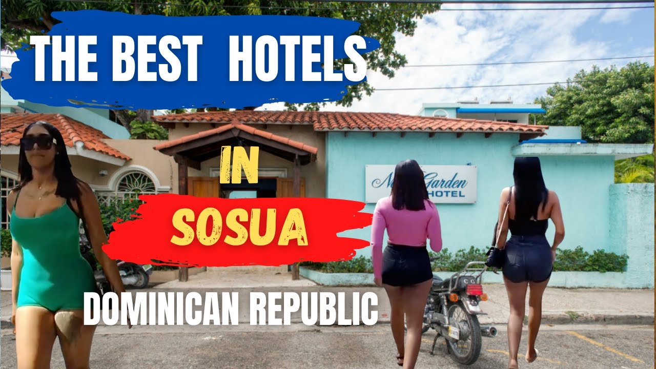 The BEST Hotels in SOSUA Dominican Republic (Ahnvee, sosua inn and new garden) Travel Vlog #Sosua