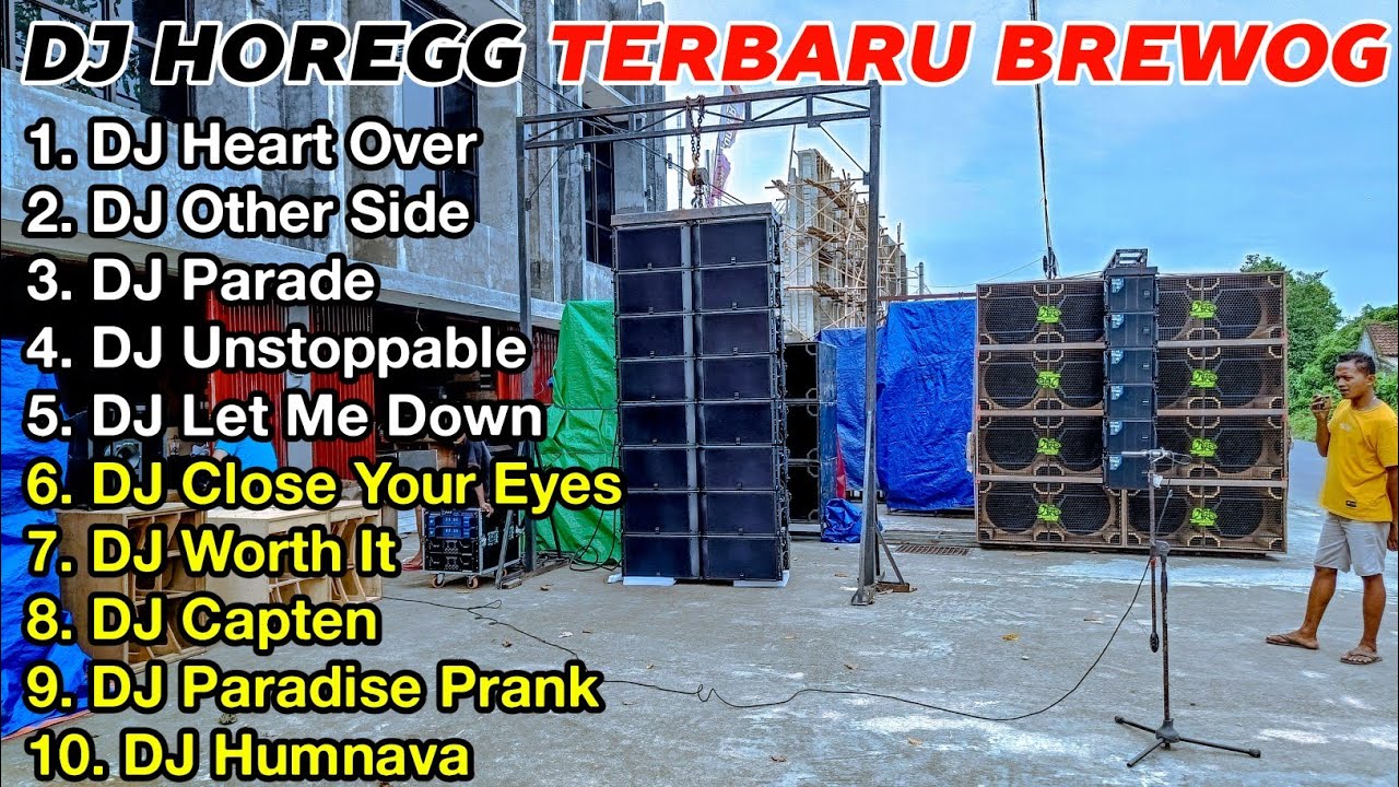 DJ HOREG TERBARU BREWOG‼️ DJ HEART OVER, OTHER SIDE, PARADE - BIG BASS GANAS 2024 BIKIN TEMBOK RETAK