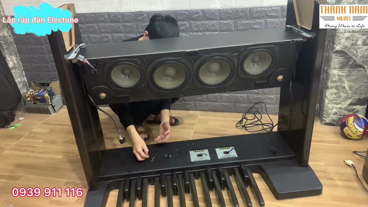 Lắp r&aacute;p đ&agrave;n nh&agrave; thờ (đ&agrave;n 3 d&agrave;n - Electone)