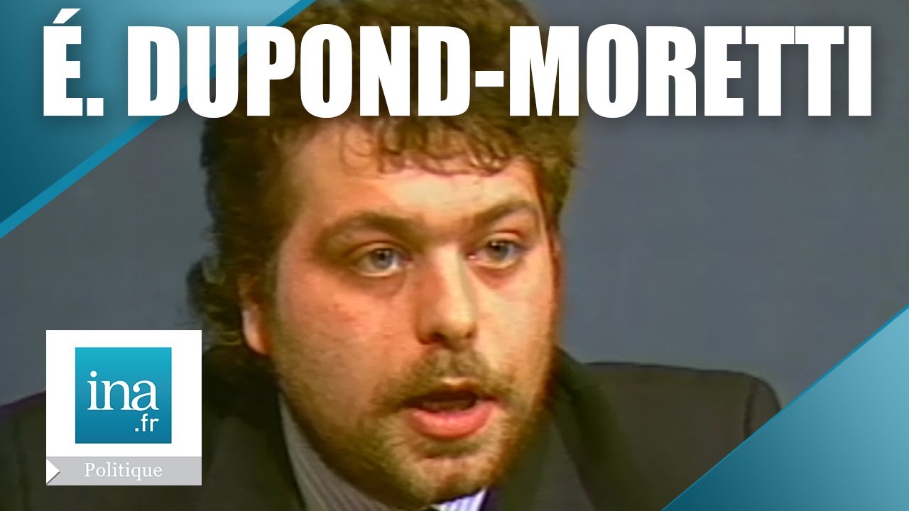 Éric Dupond-Moretti, jeune avocat à Valenciennes en 1987 | Archive INA