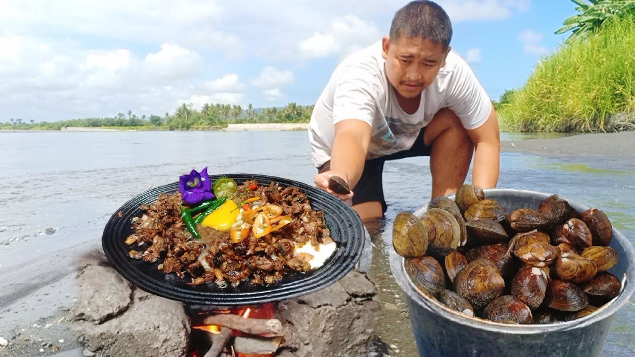 Mud clams Sisig Recipe / Lokan Sisig you try to cooked? Life in the Philippines [Chapter30]