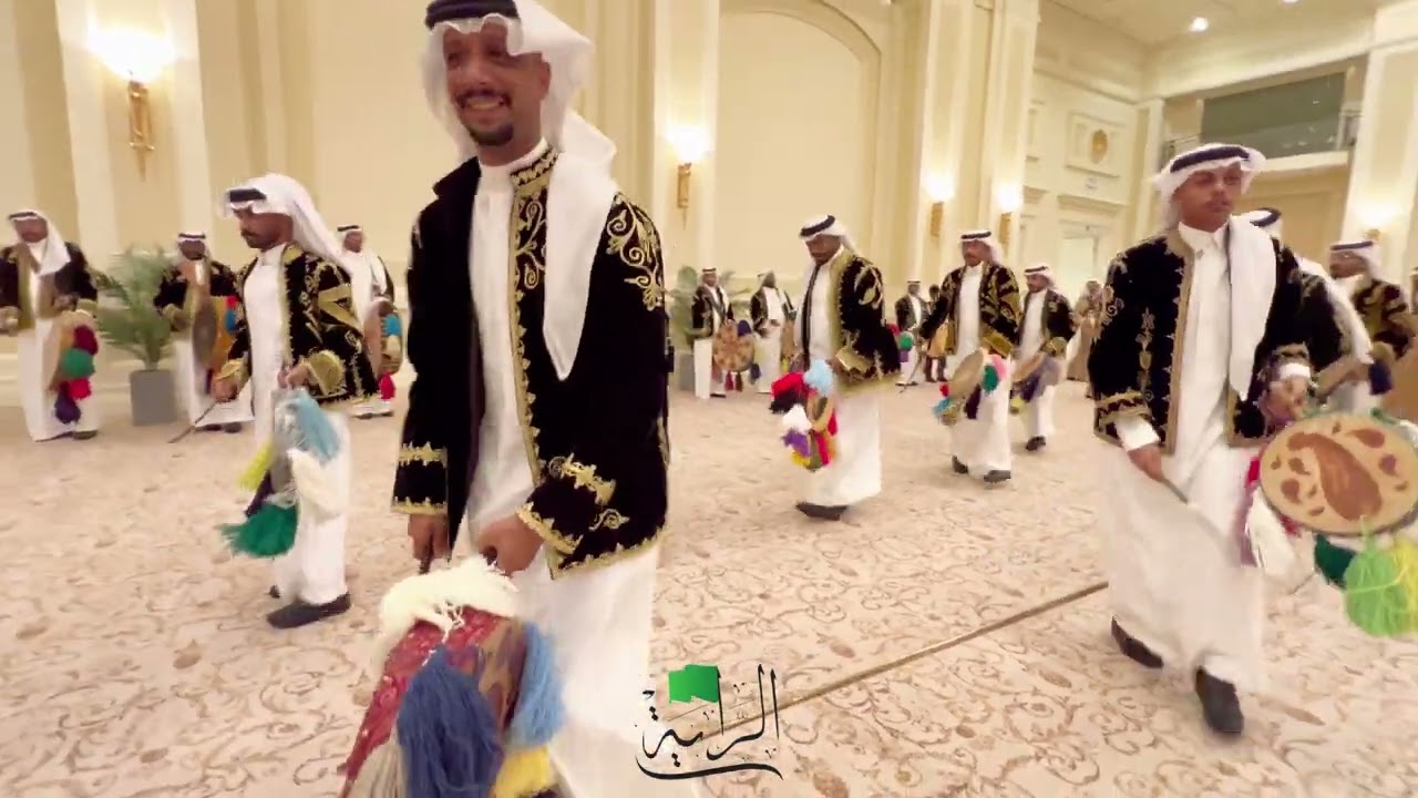 العرضة السعودية فرقة الراية (سلام ياشيخً على الحكام صيتة رفيع)