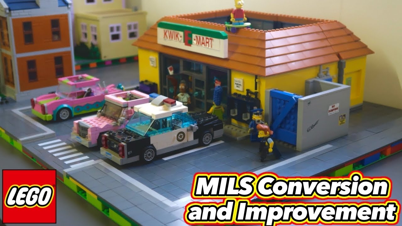 Transforming the Lego Kwik-E-Mart into a MILS Module!