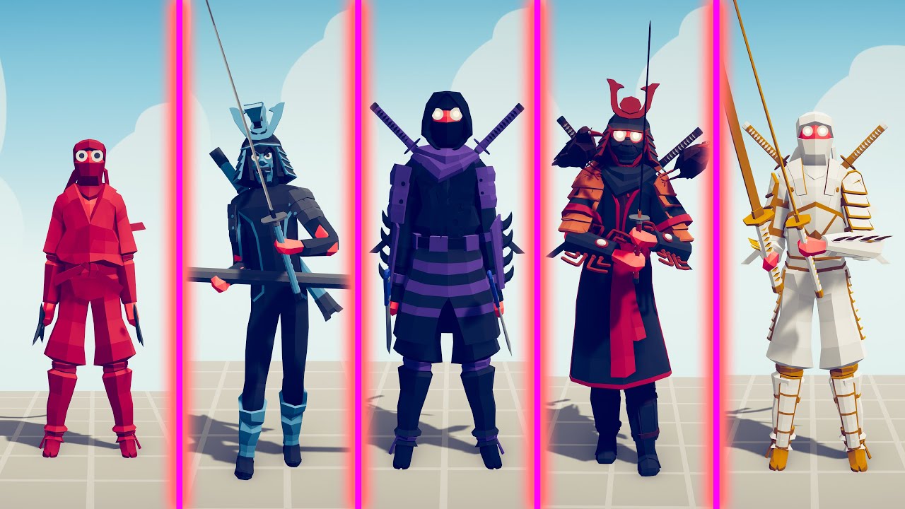 EVOLUTION OF NINJA - Totally Accurate Battle Simulator TABS